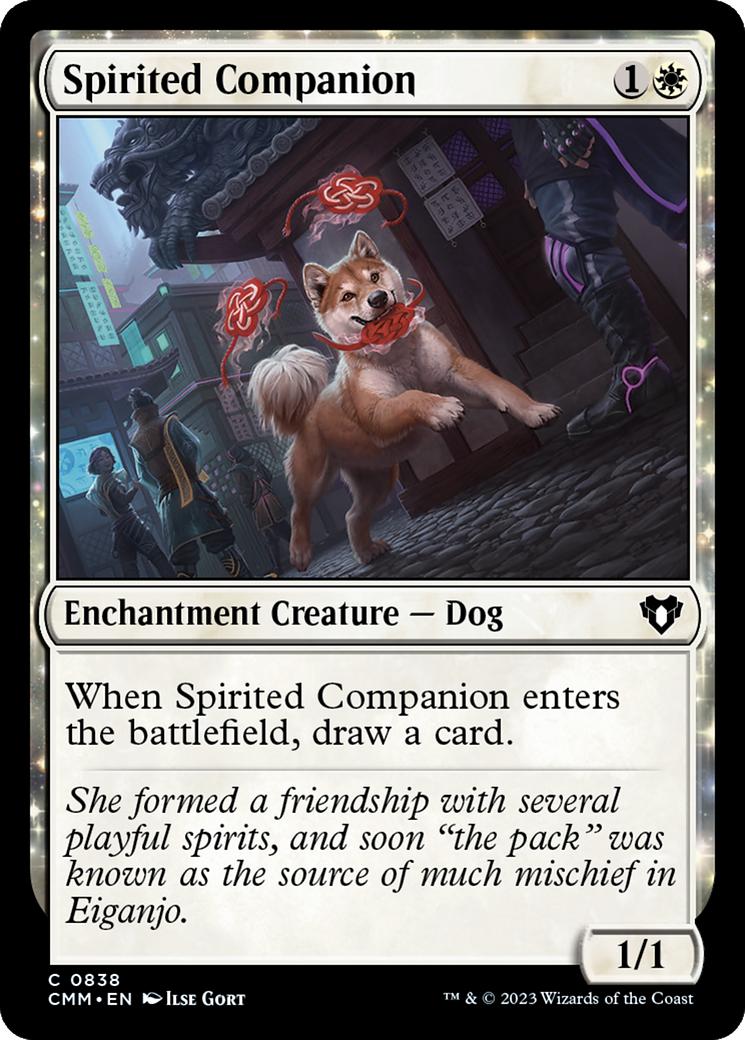 Spirited Companion [Commander Masters] | I Want That Stuff Brandon