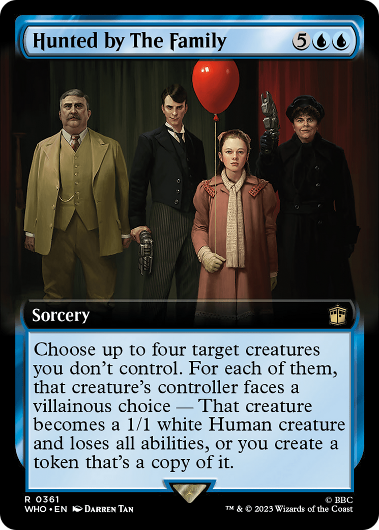Hunted by The Family (Extended Art) [Doctor Who] | I Want That Stuff Brandon