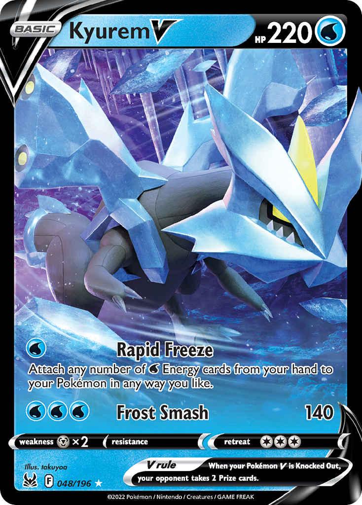 Kyurem V (048/196) (Jumbo Card) [Sword & Shield: Lost Origin] | I Want That Stuff Brandon