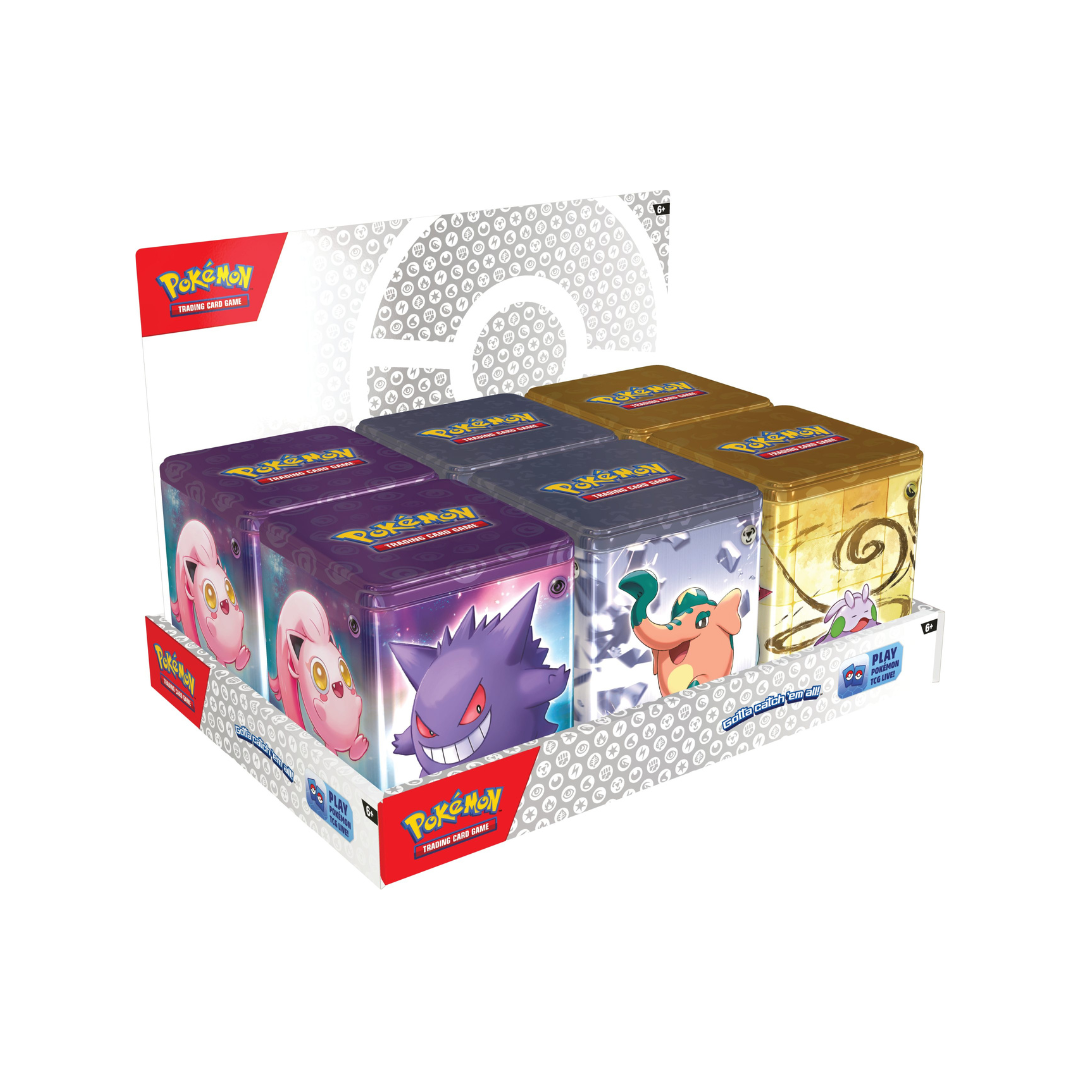Stacking Tin Display (Psychic/Metal/Dragon) | I Want That Stuff Brandon