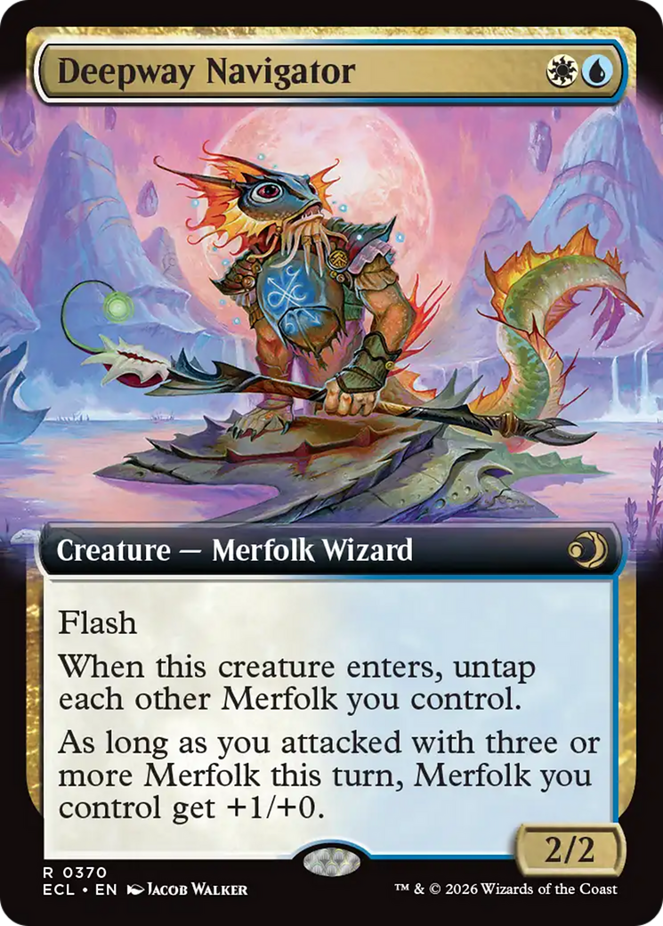 Deepway Navigator (Extended Art) [Lorwyn Eclipsed] | I Want That Stuff Brandon