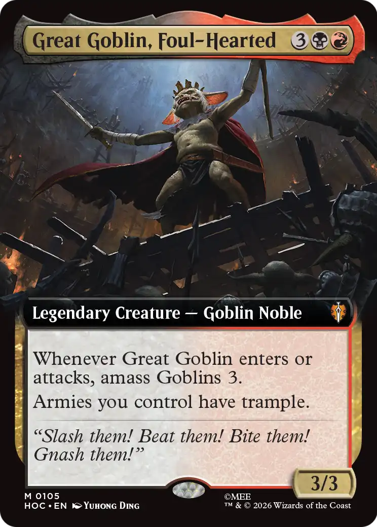 Great Goblin, Foul-Hearted (Extended Art) [The Hobbit: Eternal-Legal] | I Want That Stuff Brandon