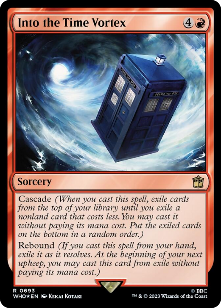 Into the Time Vortex (Surge Foil) [Doctor Who] | I Want That Stuff Brandon