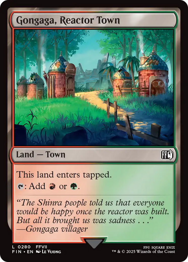 Gongaga, Reactor Town [FINAL FANTASY] | I Want That Stuff Brandon