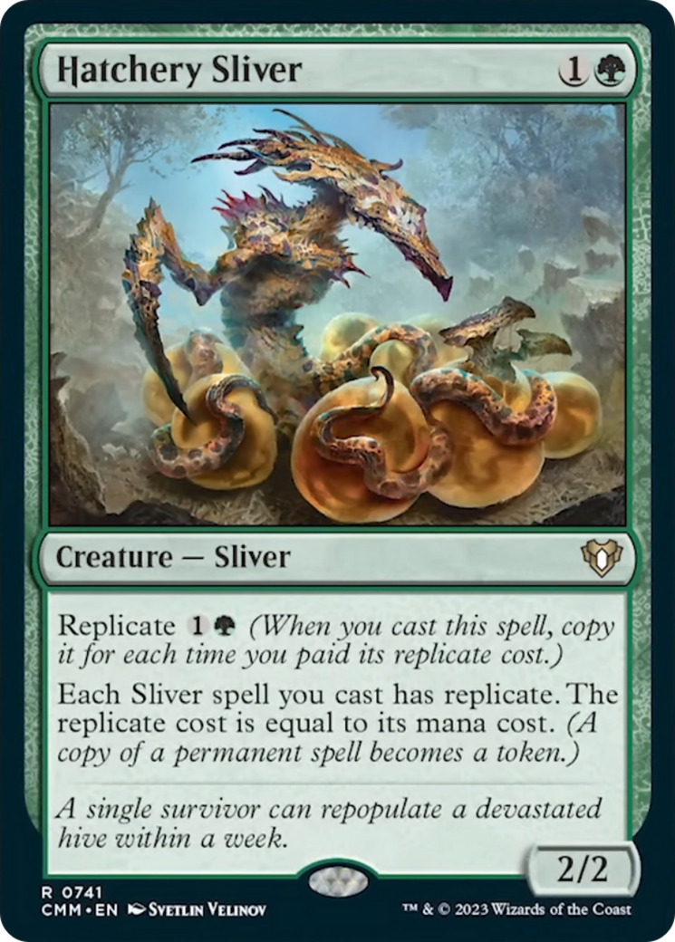 Hatchery Sliver [Commander Masters] | I Want That Stuff Brandon