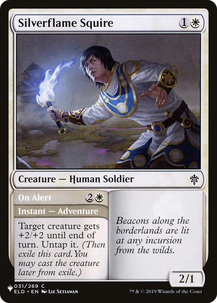 Silverflame Squire [The List] | I Want That Stuff Brandon