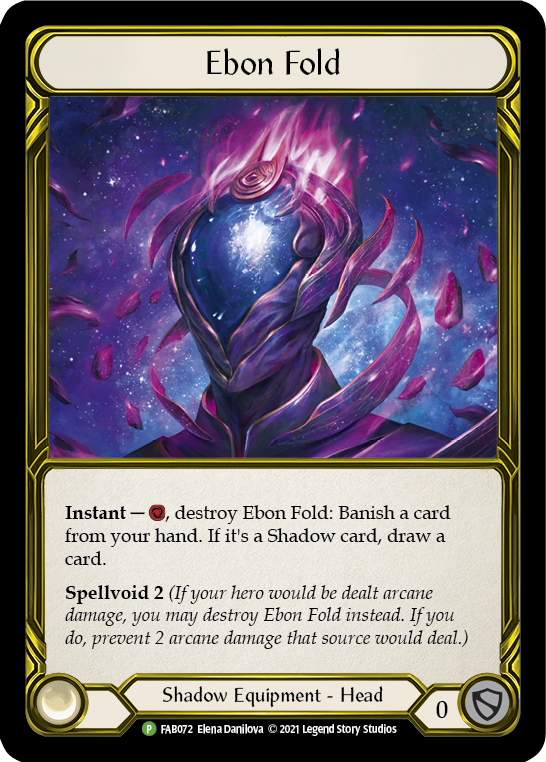 Ebon Fold (Golden) [FAB072] (Promo)  Cold Foil | I Want That Stuff Brandon