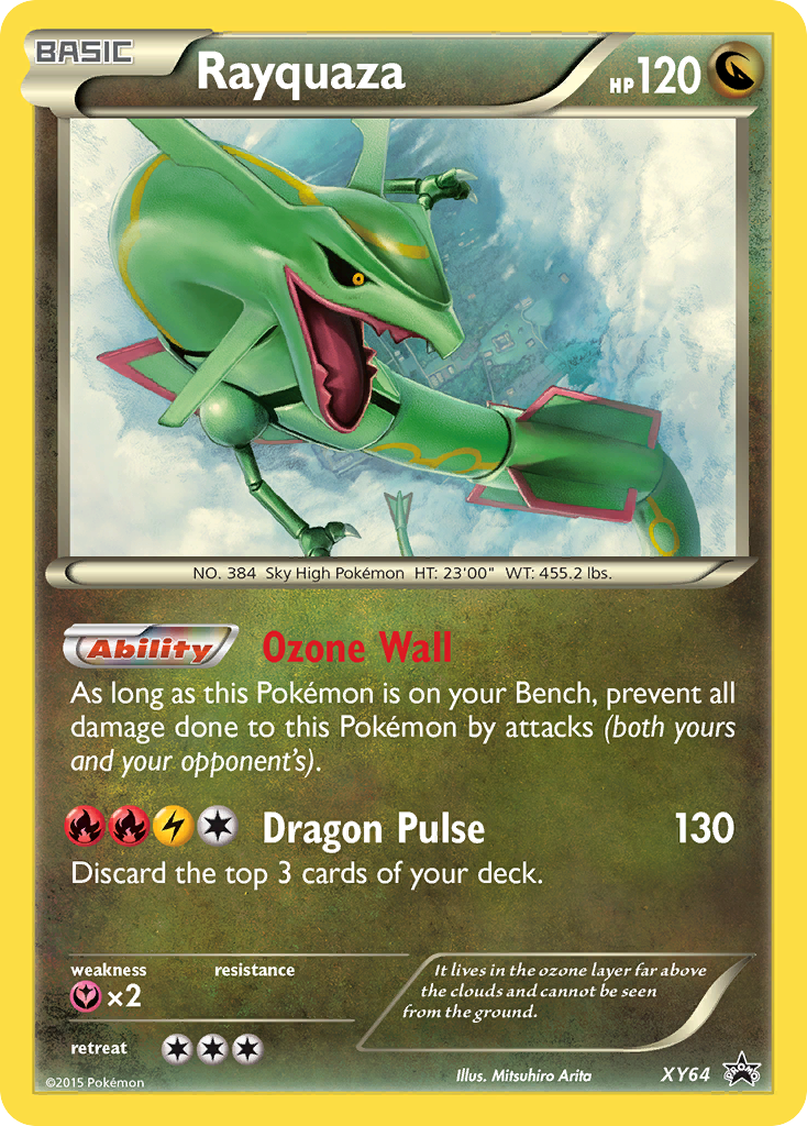 Rayquaza (XY64) [XY: Black Star Promos] | I Want That Stuff Brandon