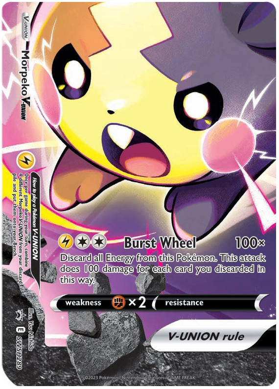 Morpeko V-Union (SWSH289) [Sword & Shield: Black Star Promos] | I Want That Stuff Brandon