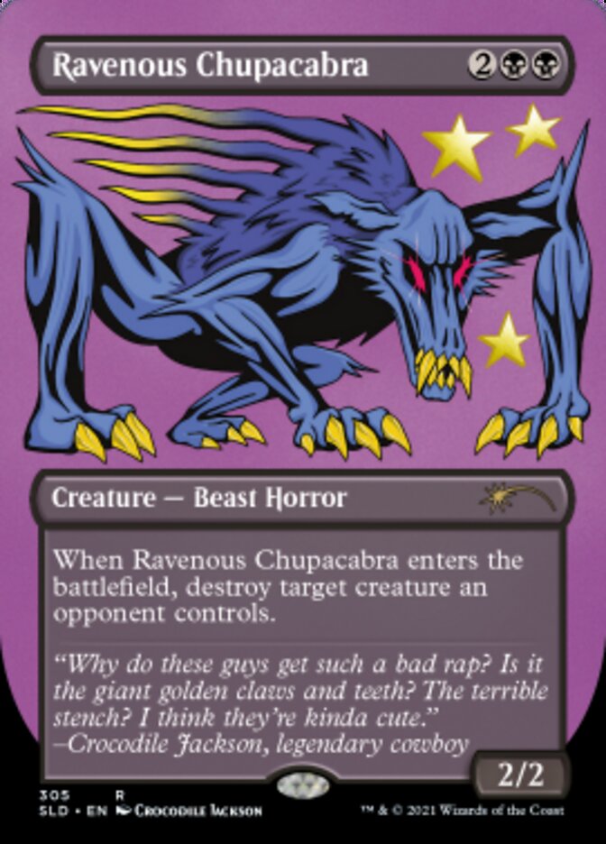 Ravenous Chupacabra (Borderless) [Secret Lair Drop Series] | I Want That Stuff Brandon