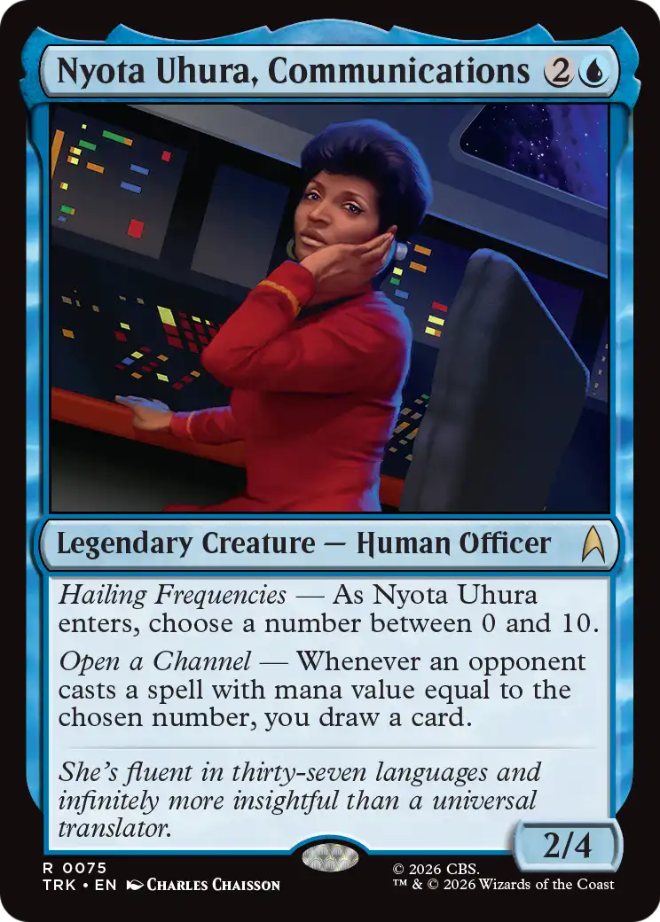 Nyota Uhura, Communications [Star Trek] | I Want That Stuff Brandon