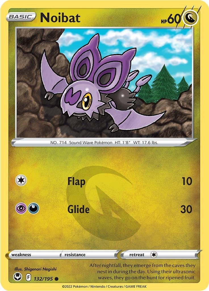 Noibat (132/195) [Sword & Shield: Silver Tempest] | I Want That Stuff Brandon