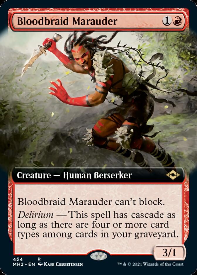 Bloodbraid Marauder (Extended Art) [Modern Horizons 2] | I Want That Stuff Brandon