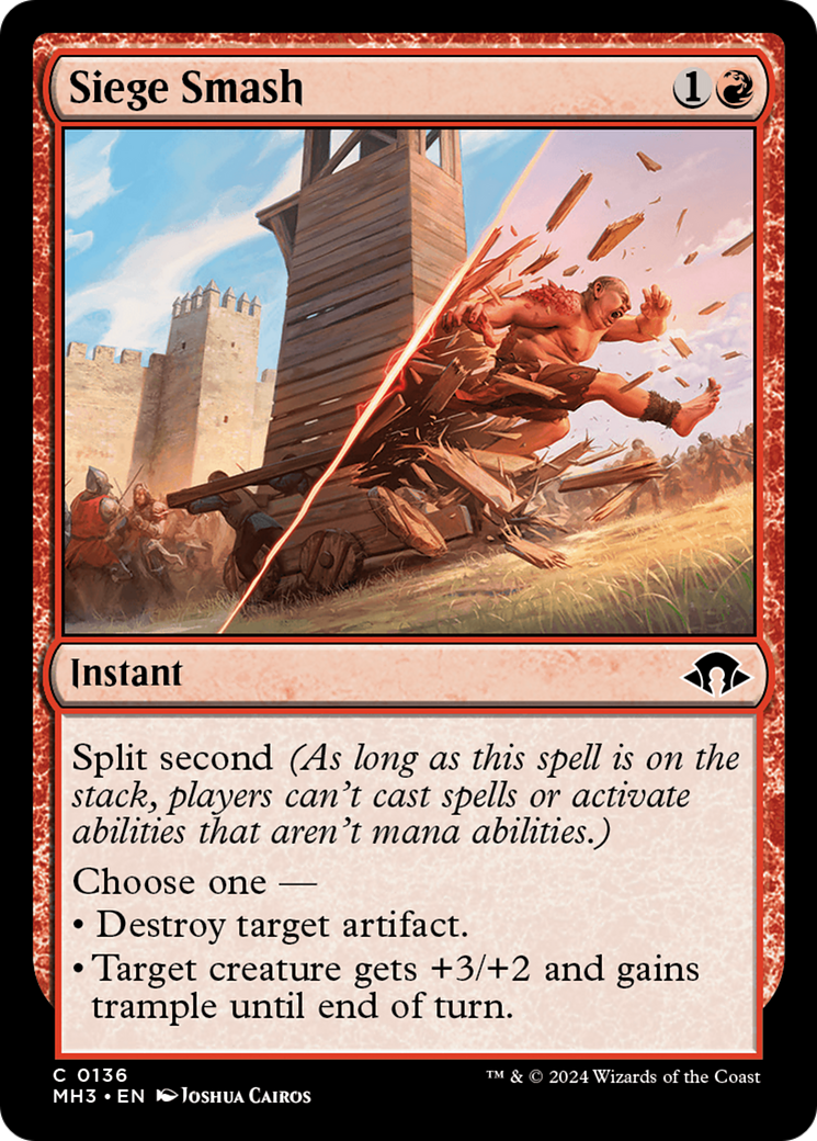 Siege Smash [Modern Horizons 3] | I Want That Stuff Brandon