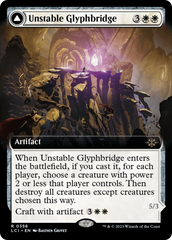 Unstable Glyphbridge // Sandswirl Wanderglyph (Extended Art) [The Lost Caverns of Ixalan] | I Want That Stuff Brandon