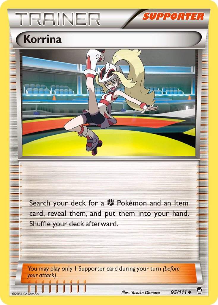 Korrina (95/111) [XY: Furious Fists] | I Want That Stuff Brandon