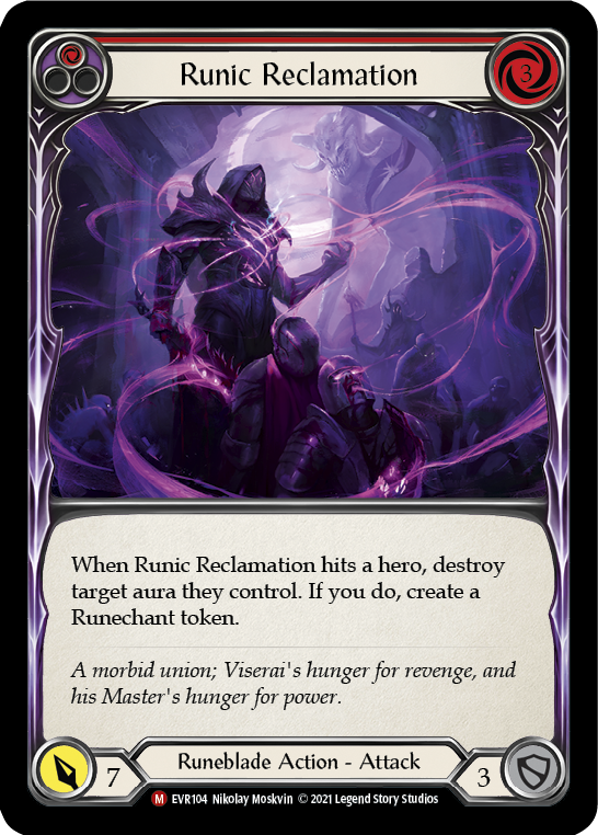 Runic Reclamation [EVR104] (Everfest)  1st Edition Rainbow Foil | I Want That Stuff Brandon