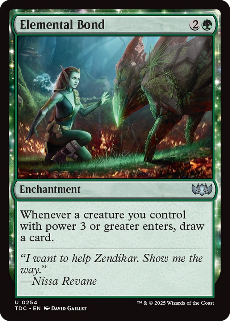Elemental Bond [Tarkir: Dragonstorm Commander] | I Want That Stuff Brandon