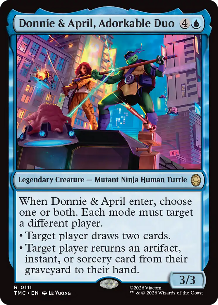 Donnie & April, Adorkable Duo [Teenage Mutant Ninja Turtles Commander] | I Want That Stuff Brandon