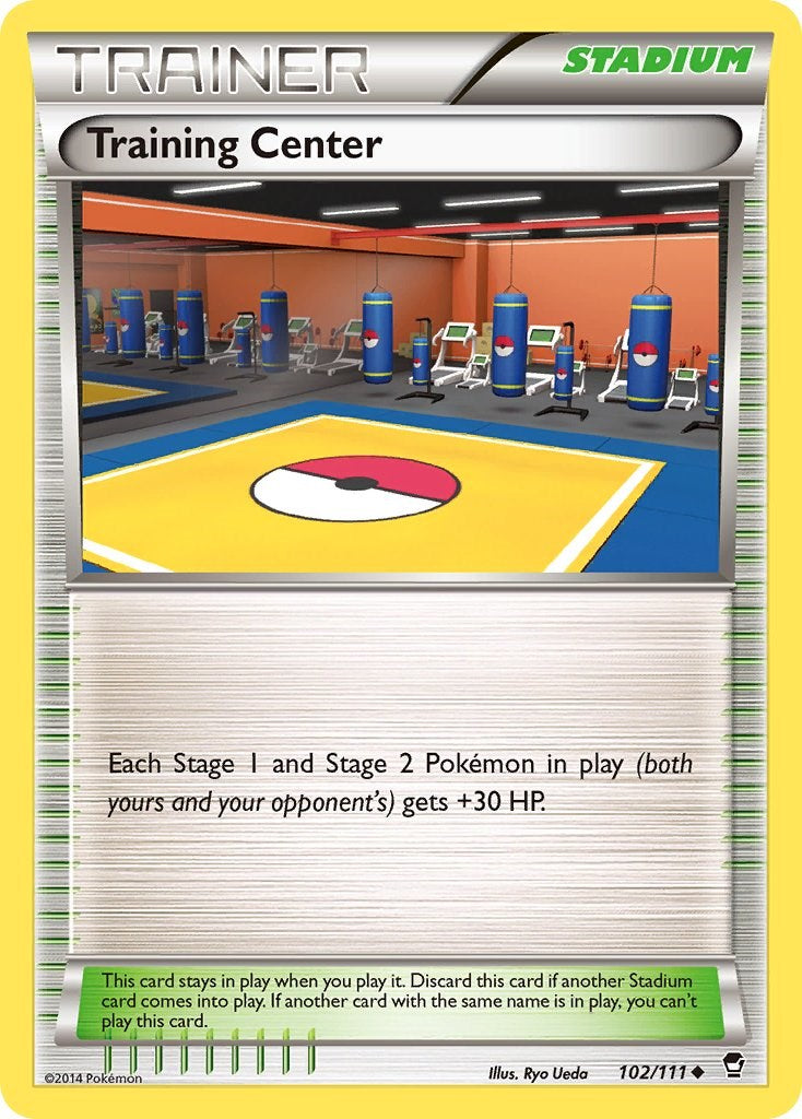 Training Center (102/111) [XY: Furious Fists] | I Want That Stuff Brandon