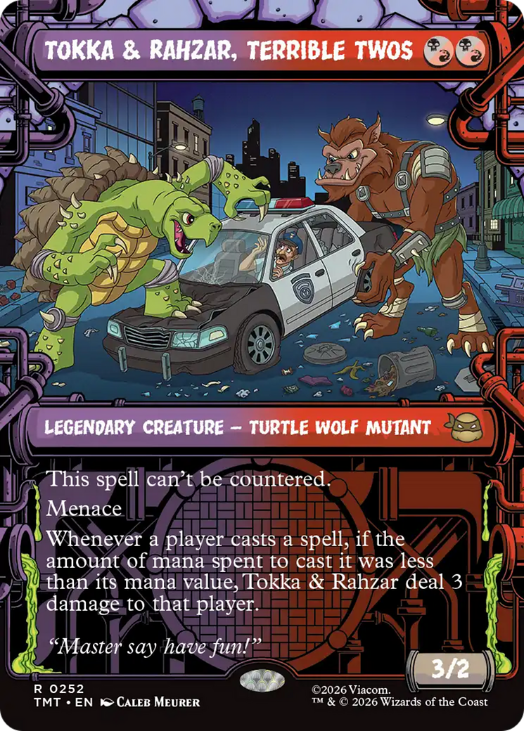 Tokka & Rahzar, Terrible Twos (Showcase) [Teenage Mutant Ninja Turtles] | I Want That Stuff Brandon