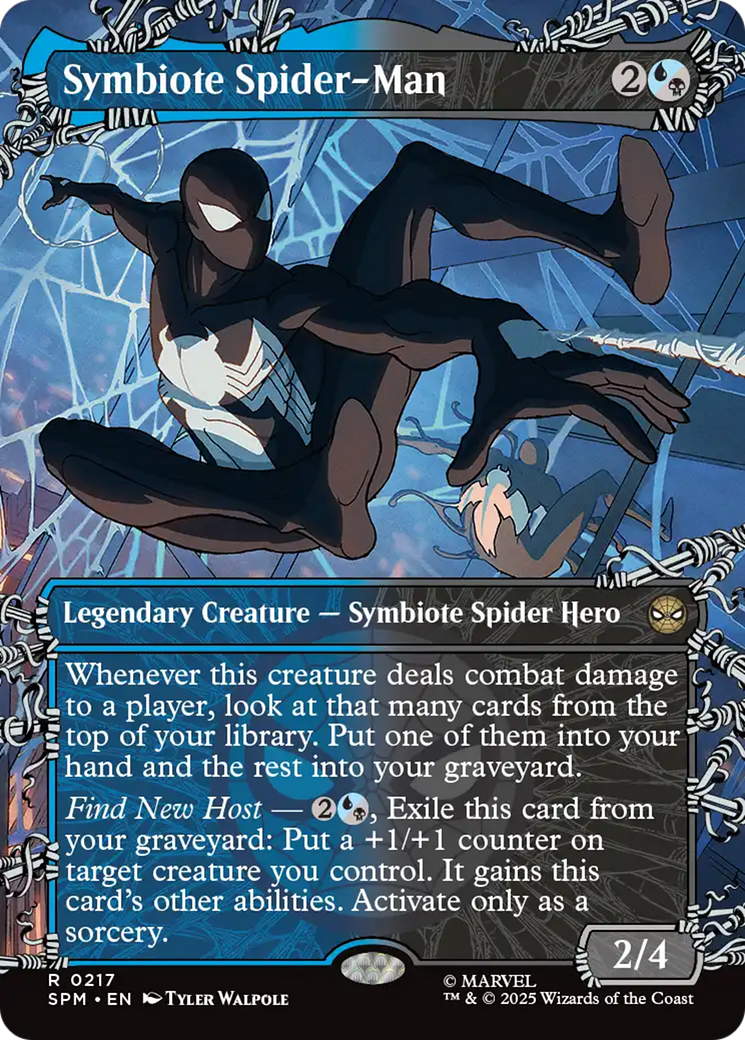 Symbiote Spider-Man (Borderless) [Marvel's Spider-Man] | I Want That Stuff Brandon