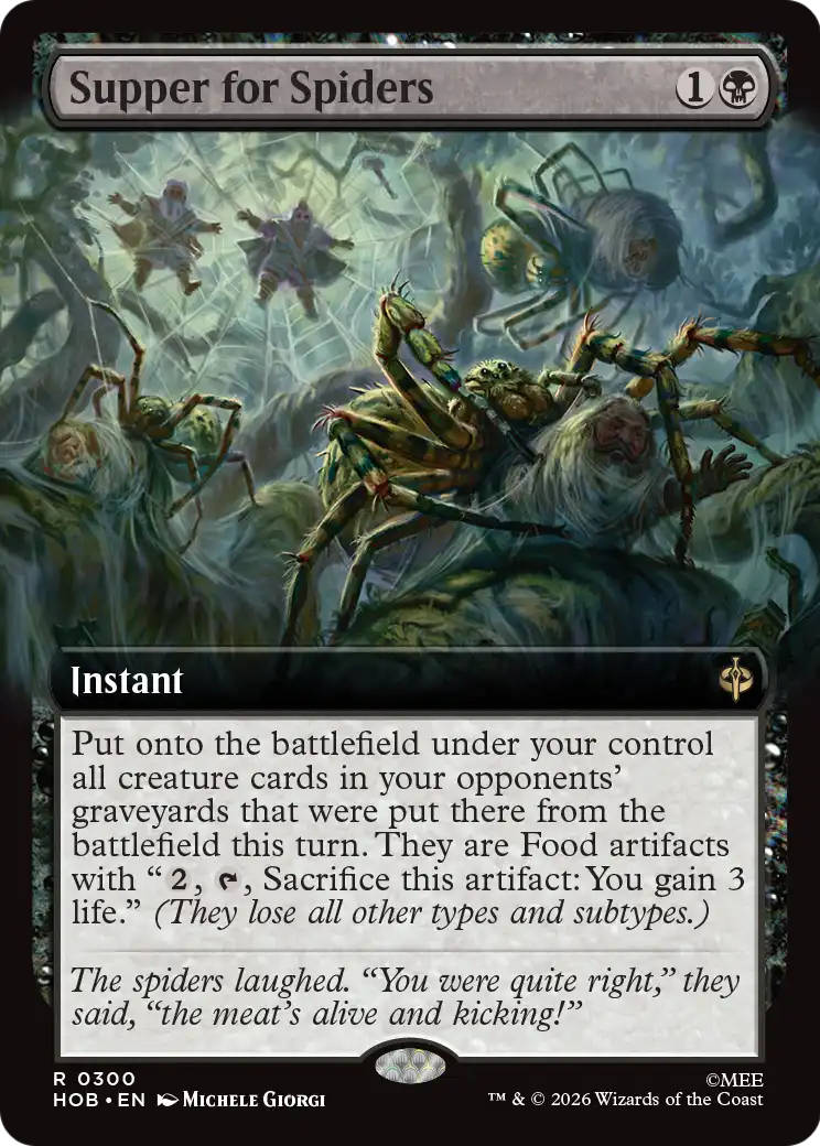 Supper for Spiders (Extended Art) [The Hobbit] | I Want That Stuff Brandon