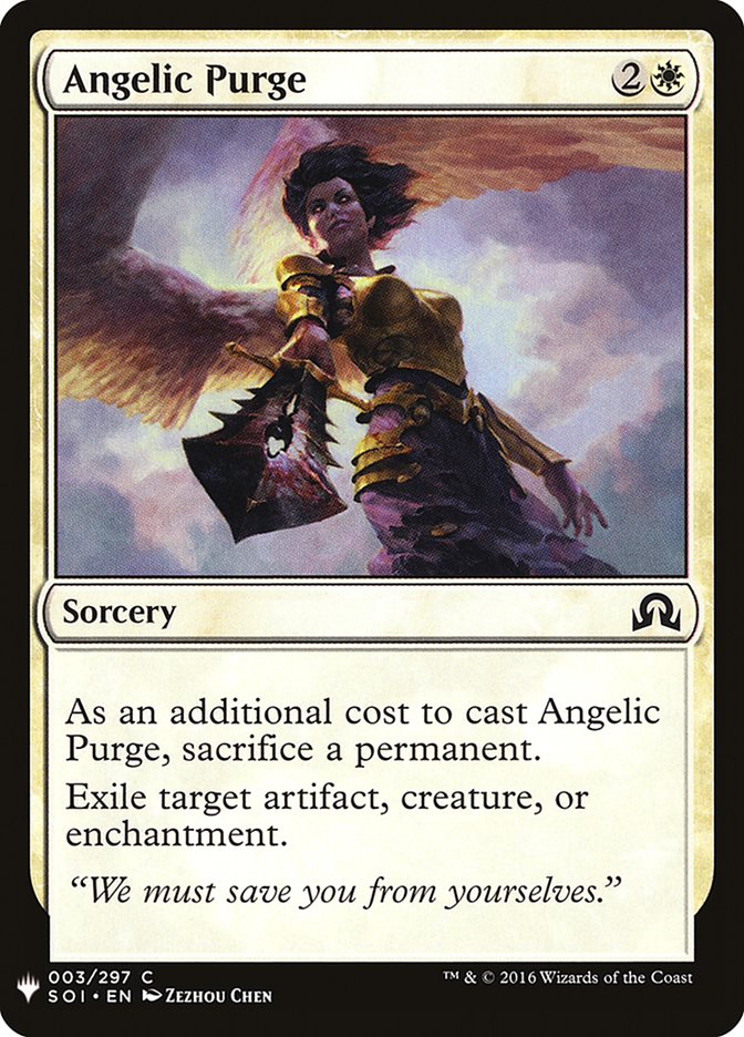 Angelic Purge [Mystery Booster] | I Want That Stuff Brandon