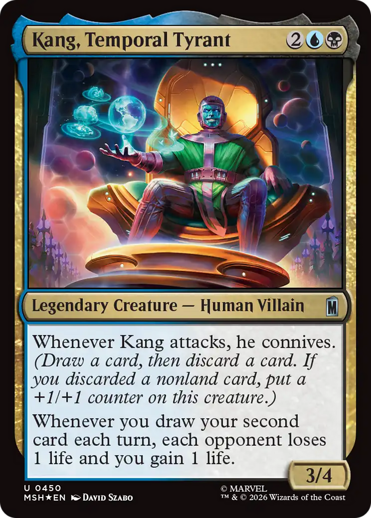 Kang, Temporal Tyrant (Surge Foil) [Marvel Super Heroes] | I Want That Stuff Brandon