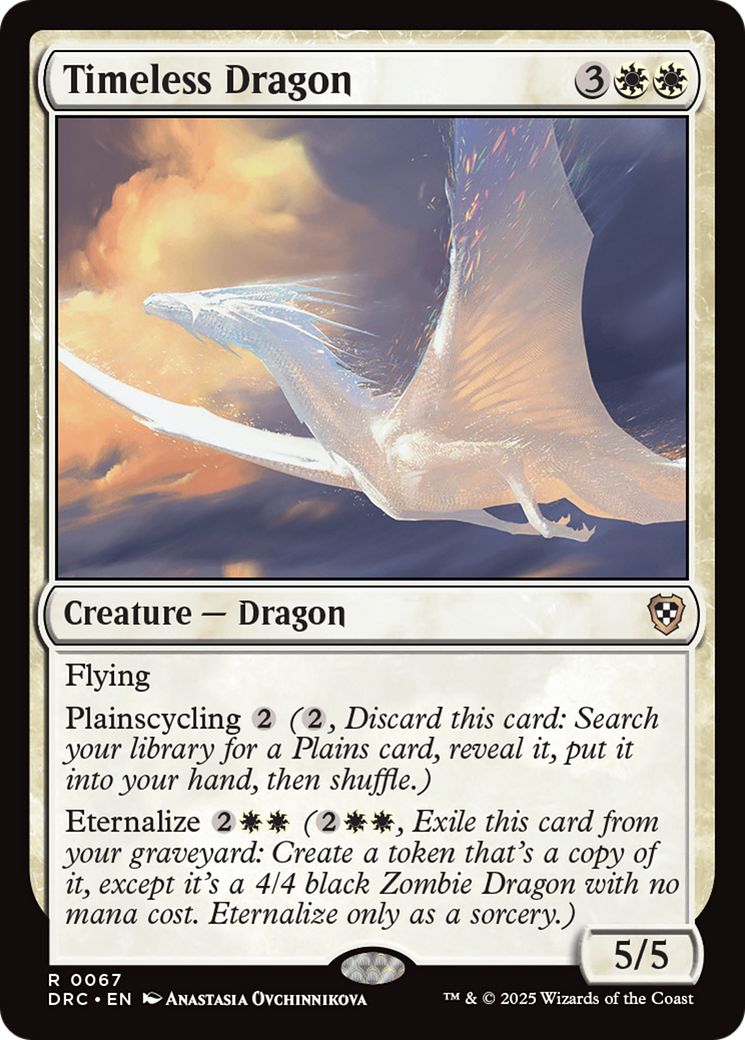 Timeless Dragon [Aetherdrift Commander] | I Want That Stuff Brandon