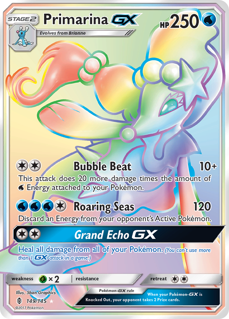 Primarina GX (149/145) [Sun & Moon: Guardians Rising] | I Want That Stuff Brandon