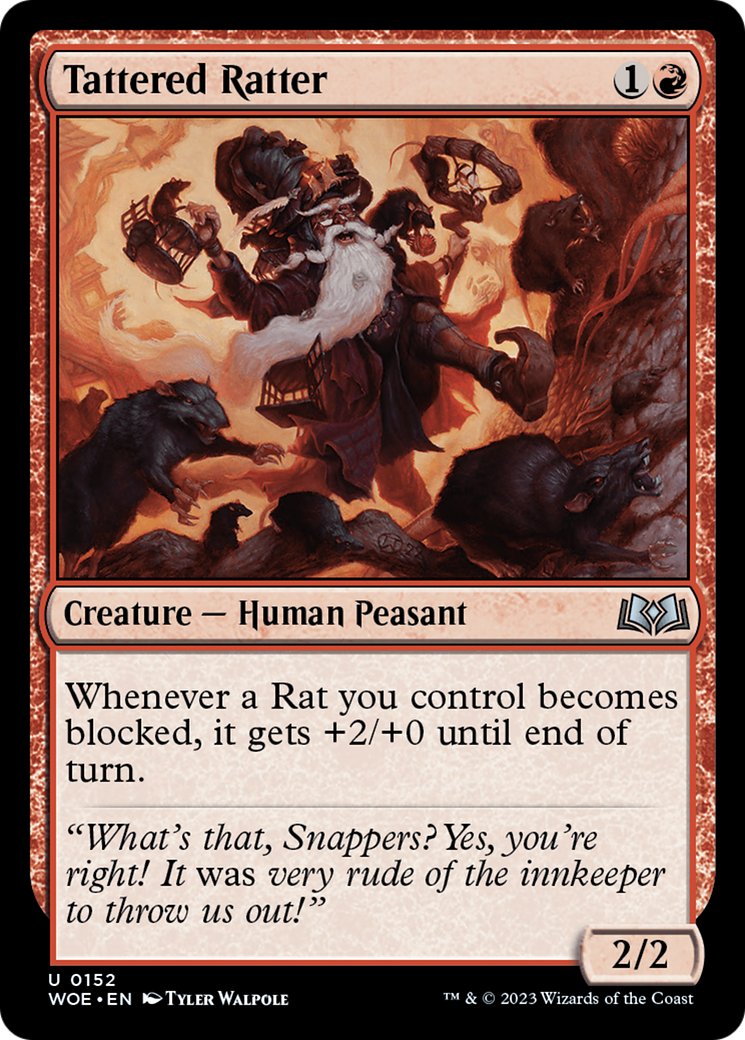 Tattered Ratter [Wilds of Eldraine] | I Want That Stuff Brandon