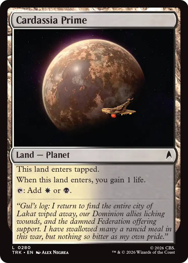 Cardassia Prime [Star Trek] | I Want That Stuff Brandon