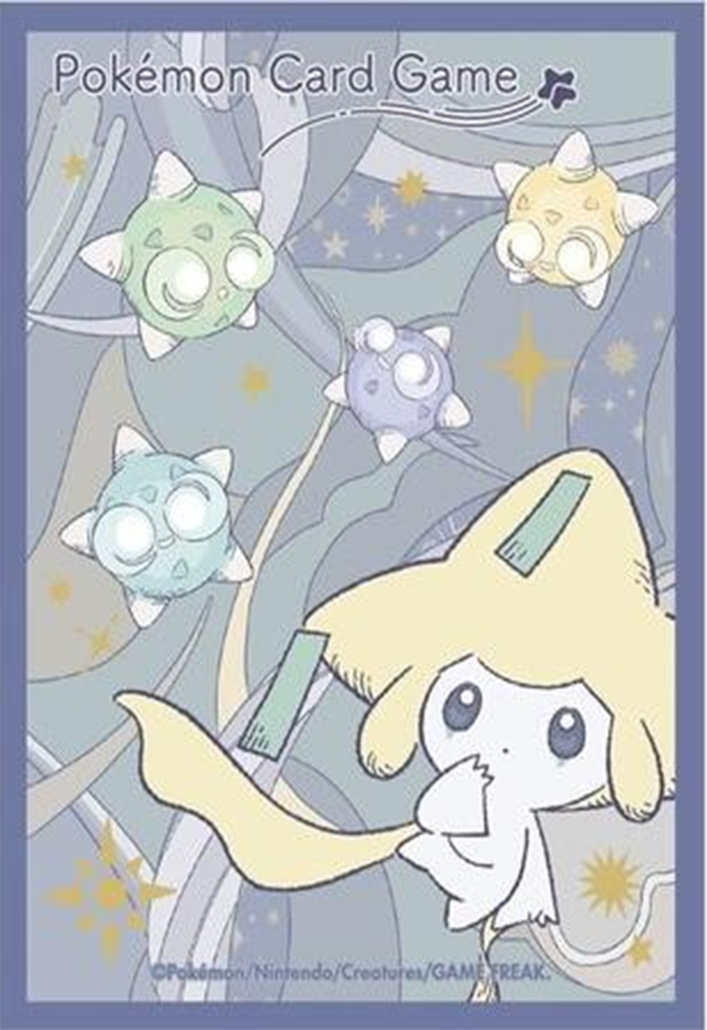 Card Sleeves - Jirachi and Minior (64-Pack) (Pokemon Center Japan Exclusive) | I Want That Stuff Brandon