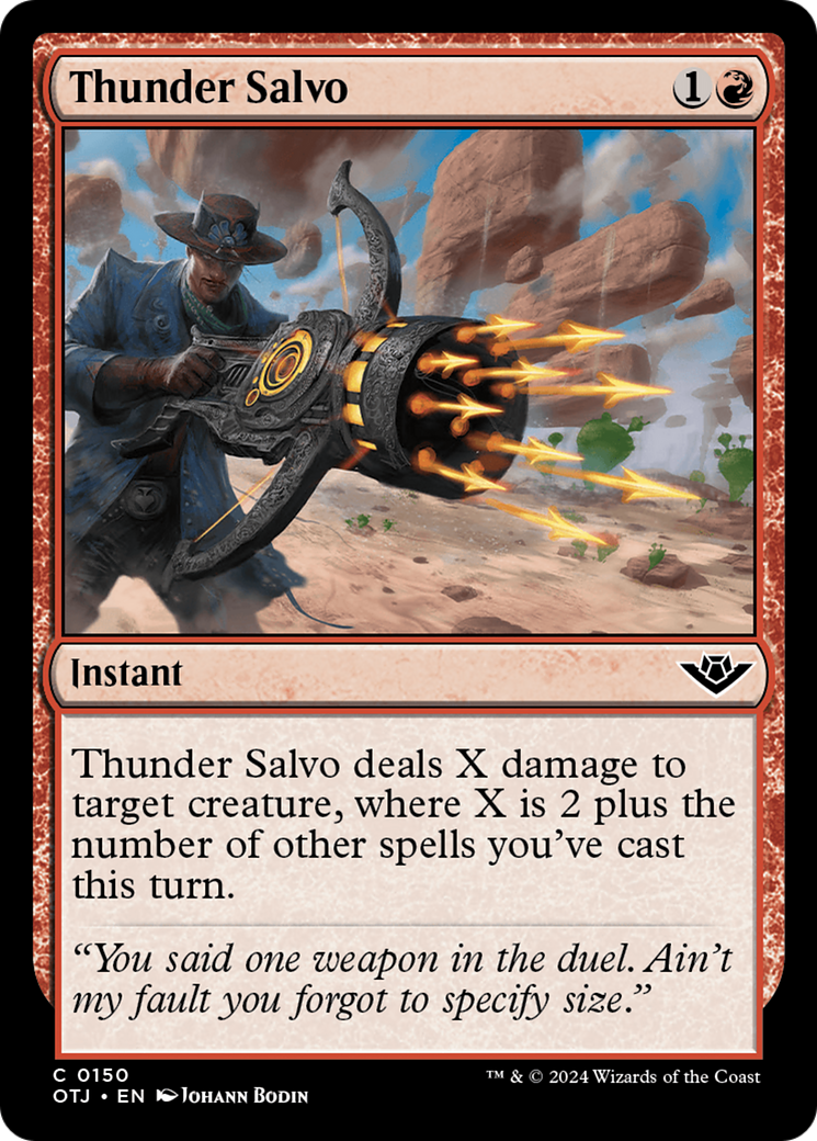 Thunder Salvo [Outlaws of Thunder Junction] | I Want That Stuff Brandon