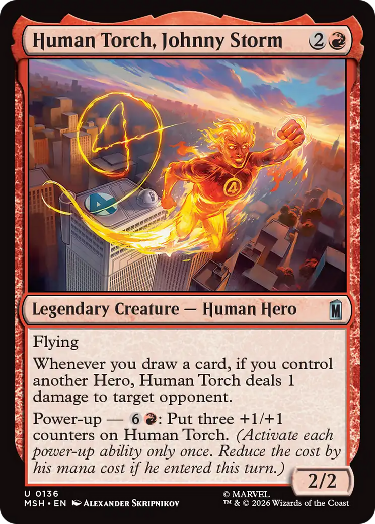 Human Torch, Johnny Storm [Marvel Super Heroes] | I Want That Stuff Brandon