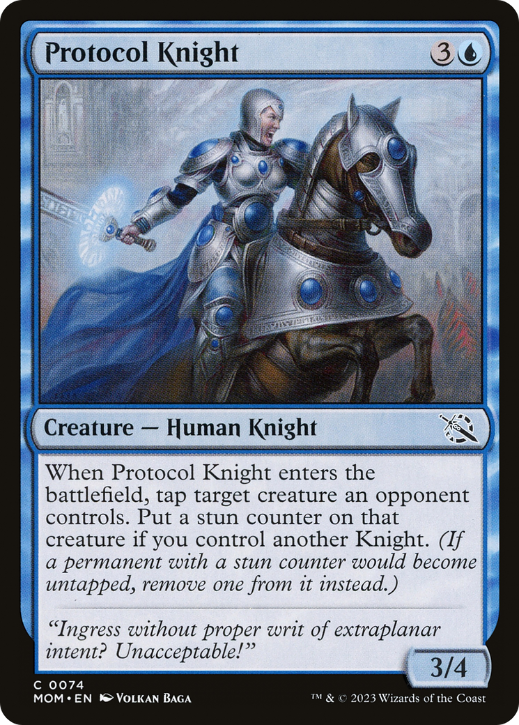 Protocol Knight [March of the Machine] | I Want That Stuff Brandon