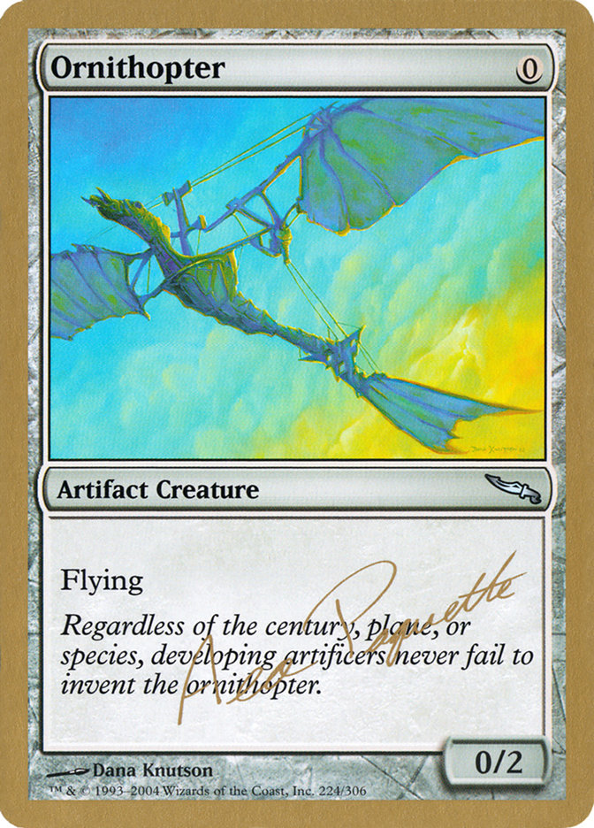 Ornithopter (Aeo Paquette) [World Championship Decks 2004] | I Want That Stuff Brandon
