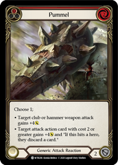 Pummel (Red) [U-WTR206] (Welcome to Rathe Unlimited)  Unlimited Rainbow Foil | I Want That Stuff Brandon