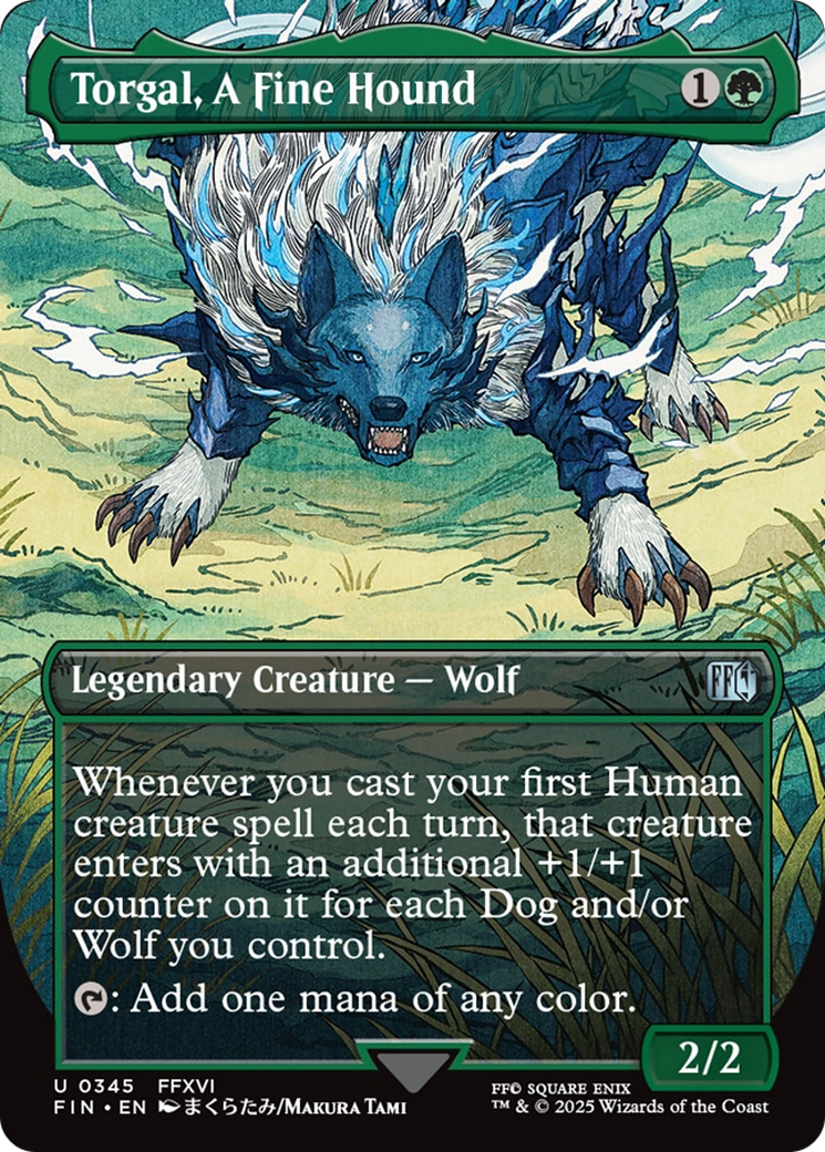 Torgal, A Fine Hound (Borderless) [FINAL FANTASY] | I Want That Stuff Brandon