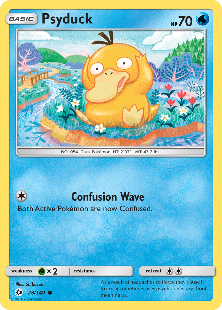 Psyduck (28/149) [Sun & Moon: Base Set] | I Want That Stuff Brandon