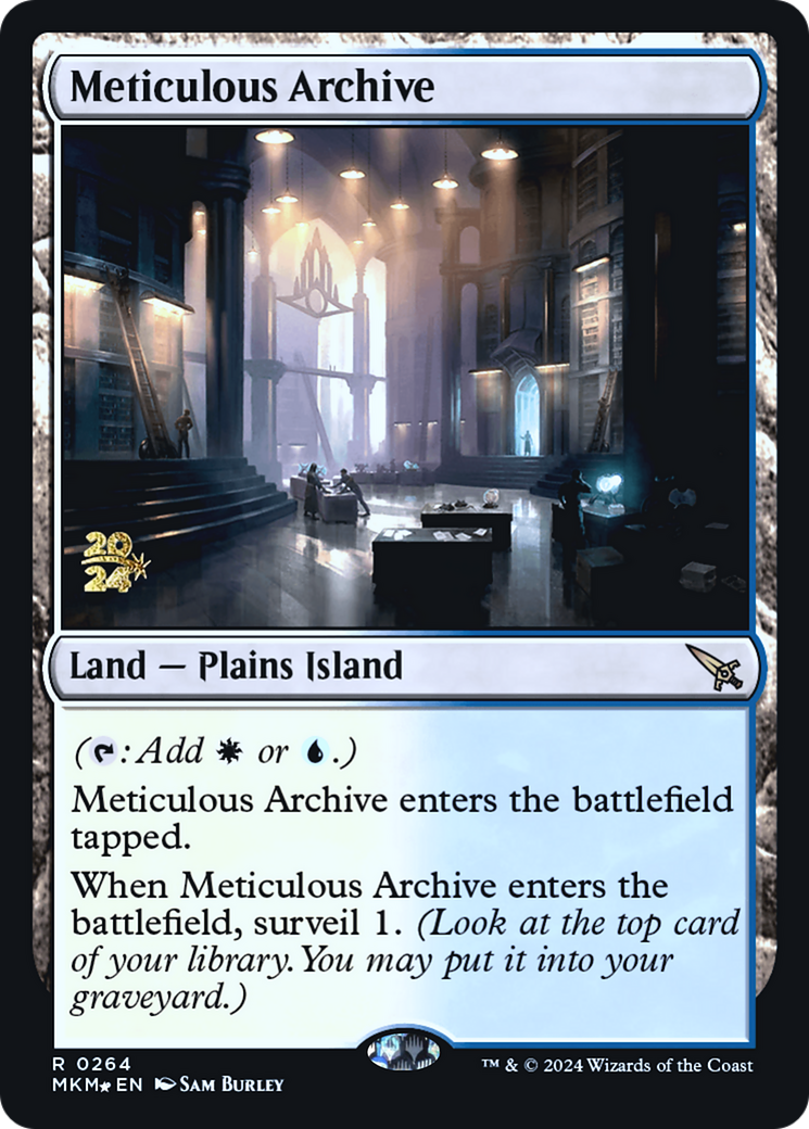 Meticulous Archive [Murders at Karlov Manor Prerelease Promos] | I Want That Stuff Brandon