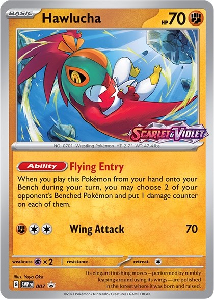 Hawlucha (007) [Scarlet & Violet: Black Star Promos] | I Want That Stuff Brandon