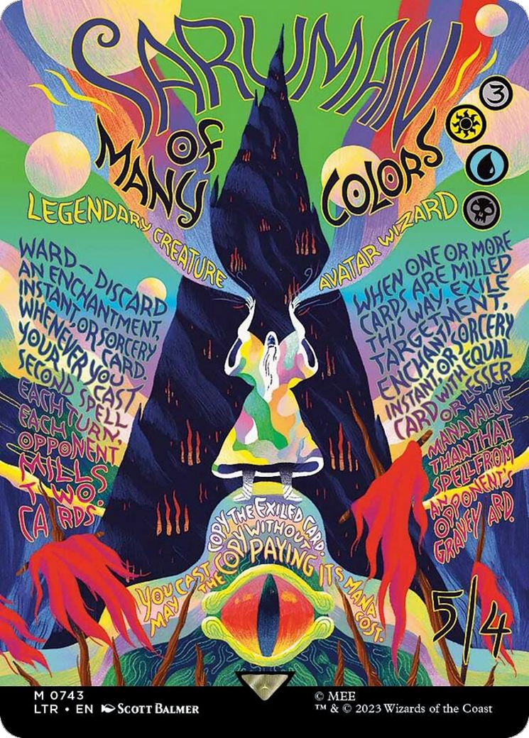 Saruman of Many Colors (Borderless Poster) [The Lord of the Rings: Tales of Middle-Earth] | I Want That Stuff Brandon