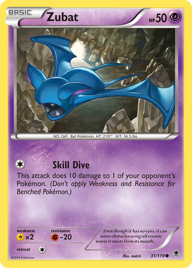 Zubat (31/119) [XY: Phantom Forces] | I Want That Stuff Brandon
