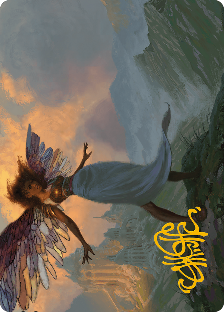 Glasswing Grace Art Card (Gold-Stamped Signature) [Modern Horizons 3 Art Series] | I Want That Stuff Brandon