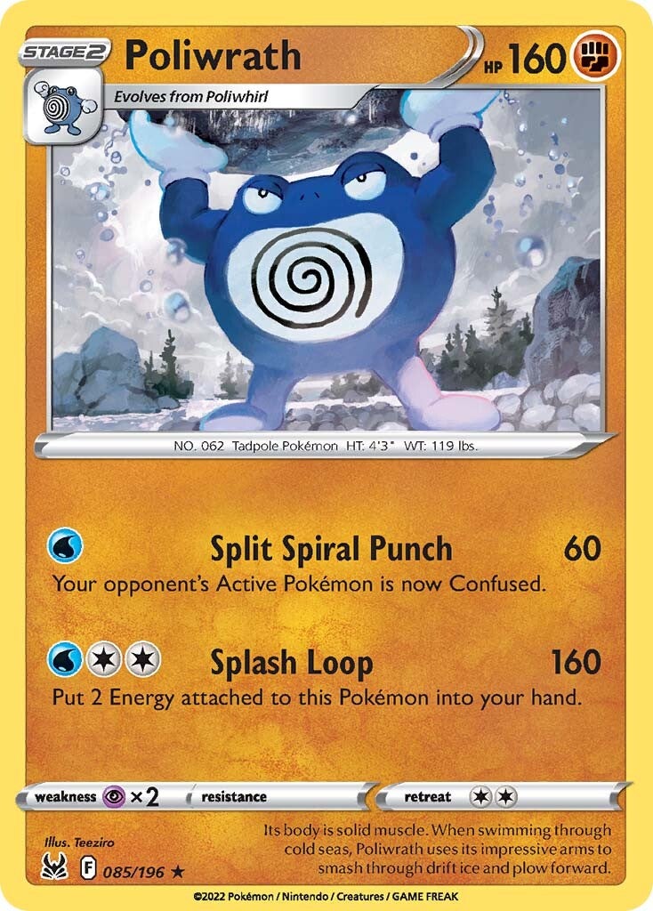 Poliwrath (085/196) [Sword & Shield: Lost Origin] | I Want That Stuff Brandon