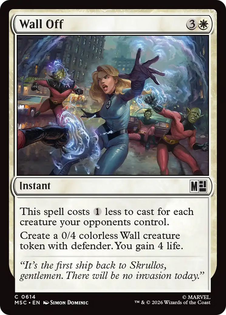Wall Off [Marvel Super Heroes Commander] | I Want That Stuff Brandon