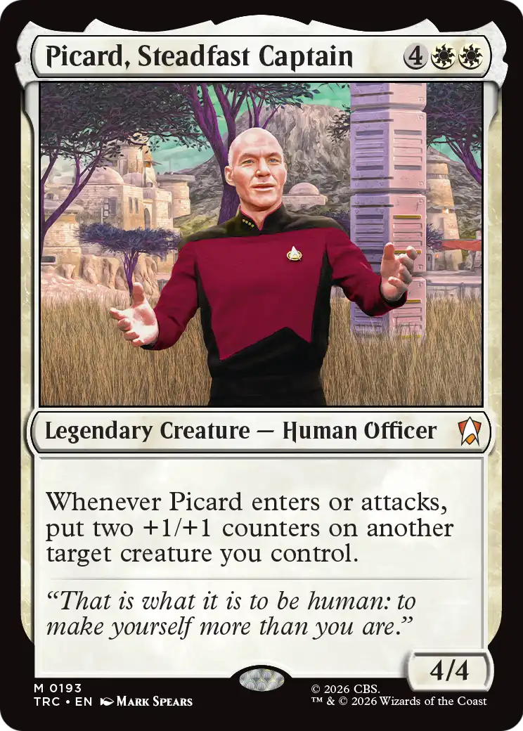 Picard, Steadfast Captain [Star Trek Commander] | I Want That Stuff Brandon