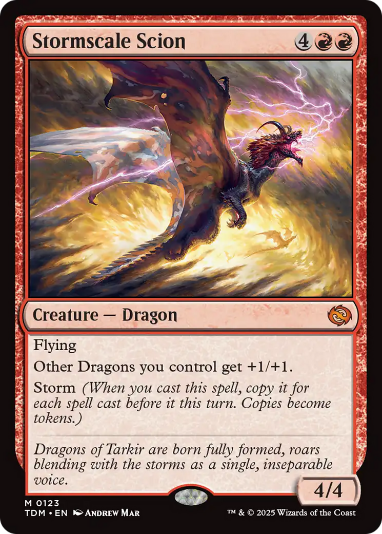 Stormscale Scion [Tarkir: Dragonstorm] | I Want That Stuff Brandon